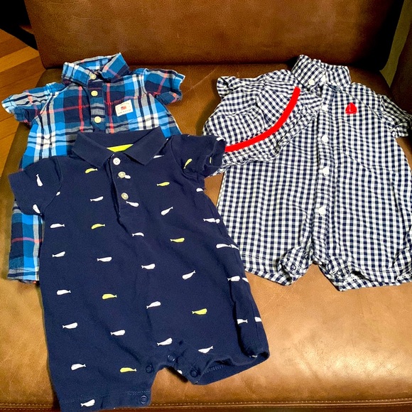 Baby Boy Lot of 3 6M Outfits - Picture 1 of 5